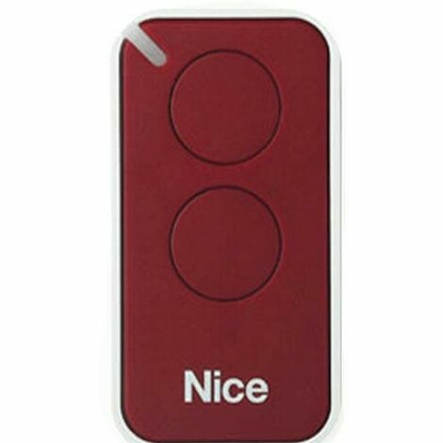 Electricit * | Telecommande Nice Inti 2R Rouge Frequence 433.920 Mhz