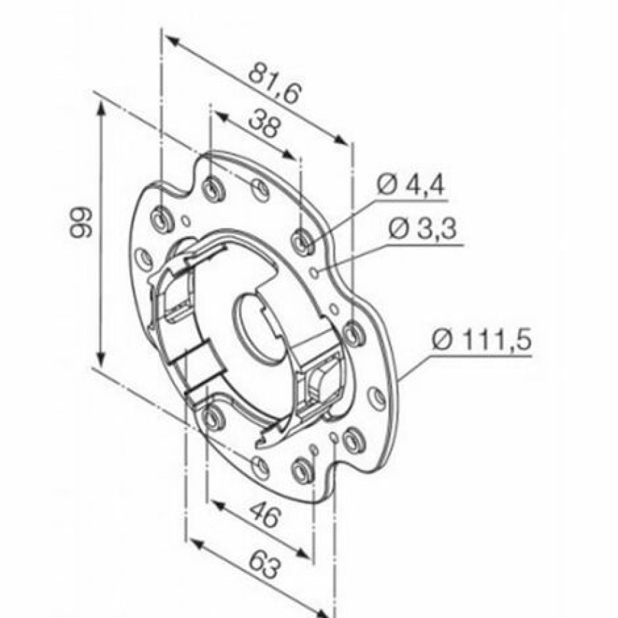 Electricit * | Support Pour Joue Zf Pour Moteur Era Nice