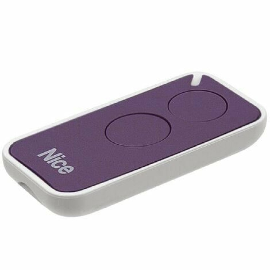 Electricit * | Telecommande Nice Inti 2 Canaux 433.92 Mhz Code Couleur Lilas : Inti2L