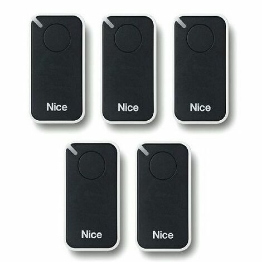 Electricit * | Pack 5 Telecommandes Noire Inti1 Nice