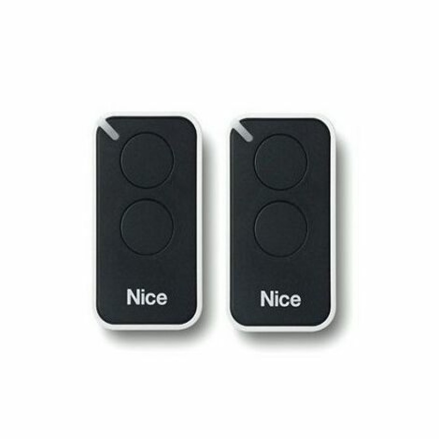 Electricit * | Pack 2 Telecommandes Noire Inti2 Nice