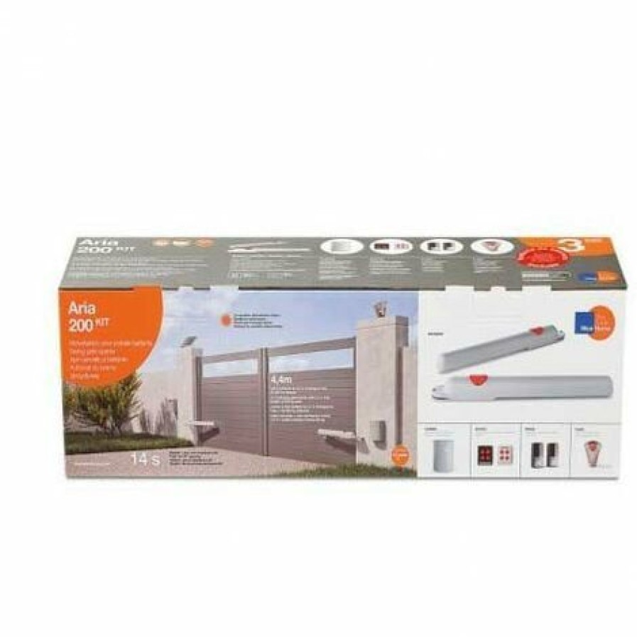 Electricit * | Kit Motorisation De Portail A Verins Nice Home Aria 200